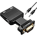 Pikkukuva 1 / 5: VGA-HDMI-sovitin 1080p, VGA-uros - HDMI-naaras, äänikaapelilla ja