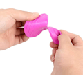Miniatyrbilde 4 av 5: 3 stk. Mini Ovnshansker Hansker Silikon Gryteholder Varmebestandig Fingerbeskytter Klypegrep Varme Fat Boller Plateholder Klips for Kjøkkenverktøy Tilfeldig C