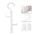 Miniatyrbillede 3 af 3: 5 stk. Drejelige Krog Håndtasker Hanger Håndtaske Stativ Skab Organizer Stang Hanger