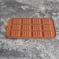 Miniatyrbillede 4 af 5: Hvalpepote og knogle silikoneforme, non-stick fødevaregodkendte silikoneforme til chokolade, slik, gelé, isterninger, hundegodbidder (hvalpepote knoglesæt med 3