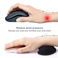 Miniatyrbillede 3 af 4: 3 stk. Håndledsstøtte Sæt med Mussemåtte, Mus Håndledsstøtte, Ergonomisk Håndleds pude og Memory Foam Materiale