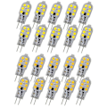 Pikkukuva 2 / 5: 10 kpl Led-lamppua G4 3w Ac/dc 12v 220v Smd2835 Lampada Led G4 Mini-lamppu Läpinäkyvä (Valkoinen)