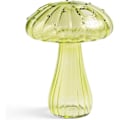 Miniatyrbild 1 av 5: 6 st Mushroomformade Glasvaser för Blommor, Delikat Hydroponisk Glasplanterare (4 st, Brun)