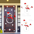 Miniatyrbild 2 av 5: DIY Julsnögubbe Dekoration Utomhus Garage Dörr Dekorationer (L)