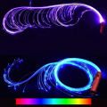 Miniatyrbild 4 av 6: Led Fiberoptisk Danspiska Superljus Rött handtag