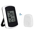 Miniatyrbillede 2 af 5: LCD Digital Trådløs Indendørs Udendørs Termometer Temperaturmåling Tester