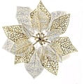 Miniatyrbild 1 av 5: 10-pack Julstjärneblommor med Glitter, Julstjärnebuskar, Julgransblommor, Jul