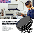 Miniatyrbild 4 av 5: Super stor TWS Benledning Bluetooth-högtalare TWS trådlös kan anslutas till kortbas högtalare svart