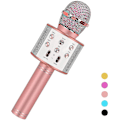 Pikkukuva 1 / 5: Syntymäpäivälahjat 6-15-vuotiaille tytöille ja pojille, Bluetooth-langaton karaoke-mikrofoni, juhlahälytys teini-ikäisille pojille ja tytöille, lelut 4-12-vuotiaille