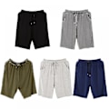 Miniatyrbilde 2 av 5: Herre- og store menns pyjamas shorts med lommer, 4XL, svart