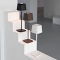 Miniatyrbild 3 av 4: Lär dig att skydda ögonen Uppladdningsbar bordslampa Led bordslampa - Svart