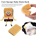 Miniatyrbild 4 av 5: Spongebob Diskställ Cartoon Kreativ Diskställ Är Tillverkad Av Hållbara Och Lättstädade Material För Disktrasa Diskborste Gryta