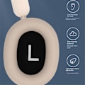 Miniatyrbild 3 av 5: Trådlösa Hörlurar med Mikrofon, Vikbara Over-Ear Bluetooth 5.3 Hörlurar Stöd TF-kort FM-Radio Svart