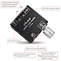 Miniatyrbild 2 av 5: Dual Channel Mini Bluetooth Audio Speaker 20w 360 Graders Steglös Tuning Liten Strömförstärkare Kretskort Digital Modul