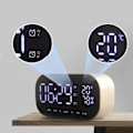 Miniatyrbild 5 av 5: S2 Bluetooth Subwoofers, Dubbel Tri-Fold Spegel Funktion Mini Alarm Stereo Högtalare Sängbord