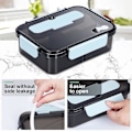 Miniatyrbild 2 av 3: Bento Lunchbox för Barn 1100ml/1500ml Mikrovågsugnssäker Lunchbox för Barn Matbehållare Förvaring Isolerad Lunchbehållare Bento Box luolv