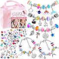 Miniatyrbillede 1 af 5: Pige Charm Armbåndsfremstillingskit - DIY Smykkefremstillingskit Til Børn