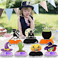 Miniatyrbilde 4 av 5: Papir Halloween-pynt, Klassiske Trick-or-treating Halloween-sett