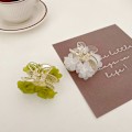 Miniatyrbild 3 av 5: Stora Pärl-Båge Eleganta Hårclips Blå