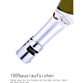 Miniatyrbillede 2 af 5: Rustfrit Champagne Prop, Champagne Saver Prop med Fødevarekvalitet Silikone, Genanvendelig Flaskeprop til at Holde Champagne Frisk (Sølv, 2 Pakker)