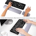 Miniatyrbild 3 av 4: Musmatta och handledsstöd för tangentbord - Set. Ergonomiskt handledsstöd för smärtlindring