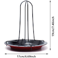 Miniatyrbillede 2 af 4: Vertikal Kyllingeholder Rustfrit Stål Non-stick Kyllingeholder Kyllingerist