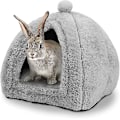 Miniatyrbilde 1 av 5: Stor Kaninhule Seng Bunny Varmt Telthus Smådyr Trekant Skjulested For Kanin Bunny Marsvin Frett