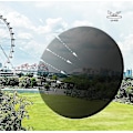 Miniatyrbillede 3 af 4: Dame Foldbare Solbriller UV-Beskyttelse Med Opbevaringspose (Gul)