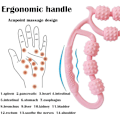 Miniatyrbild 4 av 5: Muskelrulle för Spänningsavlastning - Uppgradering med 9 Rullar, Effektiv för Arm, Ben, Lår, Nackspänningar och Ömhet, Cellulitreducering