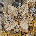 Miniatyrbild 5 av 5: 10-pack Julstjärneblommor med Glitter, Julstjärnebuskar, Julgransblommor, Jul