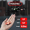 Pikkukuva 3 / 5: Drooni Strobe-valot FAA-vastaisen törmäyksen estävä valaistus Yölentovalot 4 värillä DJI Mini 3 Pro/Air 2S/Mini 2/Mavic Air 2/Mavic Mini/Mavic