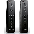 Miniatyrbild 1 av 5: Bameca Wii-handkontroll 2-pack, Wii Remote-handkontroll för Wii och Wii U