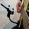 Miniatyrbild 2 av 5: Telefonhållare 360 graders roterande stativ för gitarr, gatutexter, sång, bilpump, gitarrstativ