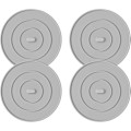 Miniatyrbild 1 av 5: 4-pack silikonbadpropp, platt sugkopp till diskho, badpropp avloppsplugg för kök, badkar och tvättstuga