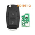 Miniatyrbild 3 av 5: Keydiy B01-2 Fjärrkontroll Bilnyckel Universal 2 Knappar Stil För Kd900/-x2 Mini/ Urg200