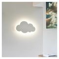 Miniatyrbild 1 av 3: Vägglampa – Molnlampa – Inomhus – Modern – Akrylskärm med inbyggda LED-lampor – Små vita moln