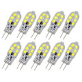 Pikkukuva 4 / 5: 10 kpl Led-lamppua G4 3w Ac/dc 12v 220v Smd2835 Lampada Led G4 Mini-lamppu Läpinäkyvä (Valkoinen)