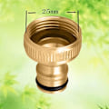 Miniatyrbilde 4 av 5: 3/4\" Messing hageslangekobling for kran kobling (4-pakning)