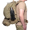Miniatyrbillede 3 af 5: Taktisk flaskepose, nylon vandflaskeholder rygsæk flaskeholder militær drikkeflaskepose til vandreture cykling løb camping, khaki