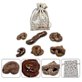 Miniatyrbild 2 av 2: 1 Set Falsk Bajs Leksak Dekorativ Bajs Rekvisita Skämt Leksak (choklad)