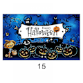 Pikkukuva 3 / 5: Halloween-lippu Halloween-pihalippu ulkokäyttöön Halloween-pihan koristeluun Wsjhf06