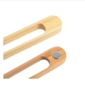 Pikkukuva 4 / 4: Bambuiset magneettiset leivänpihdit: 22 cm puiset keittiöleivänpihdit | Ekologiset, tilaa säästävät