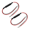 Miniatyrbillede 3 af 4: Motorcykel LED Blinklys 4 stk. 12V Motorcykel Blinklys Indikator Modstand Adapter Blink Fix Fejl (10W)