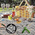 Miniatyrbillede 5 af 5: 2 stk. Foldbart Bestik, 6 i 1 Foldbart Bestik Camping Rejse Vandreture Picnic
