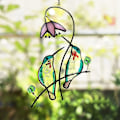 Pikkukuva 3 / 5: Hummingbird For Windows - Lasinikkuna Ripustus - Äitienpäivä Joulu (vihreä)