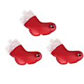 Miniatyrbild 1 av 5: Julstrumpa Vattenpåse Rödvinspåse I Dubbel Utlopp Transparent Påse För Drycker