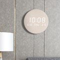 Miniatyrbild 2 av 5: Nordisk väggklocka dekorativ klocka vardagsrum hemmakontor studierumsdekor bomullslinne