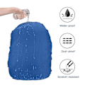 Miniatyrbild 5 av 5: Vattentätt regnskydd för ryggsäck i nylon - Regntät utomhusutrustning för 18-25L ryggsäck - Blå, 2-pack
