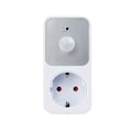 Miniatyrbilde 1 av 5: PIR-sensor stikkontakt lampeholder 110-240v PIR infrarød deteksjon 120 graders vidvinkel automatisk induksjon