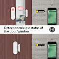 Miniatyrbild 5 av 5: Tuya Matter Thread Dörr- och Fönstersensor, USB-driven Smart Hem Trådlös Detektor Fungerar med Alexa Home